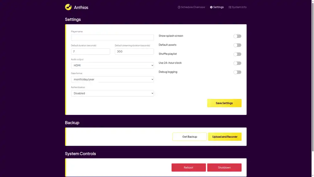 Anthias v0.20.3